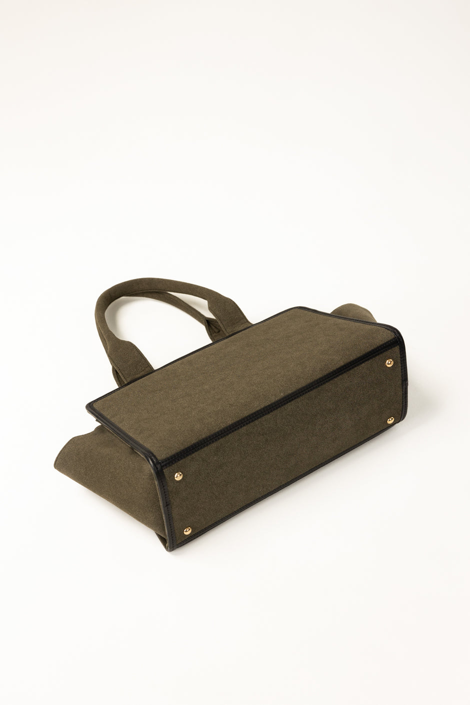 Olive Grreen And Black Tote Bags
