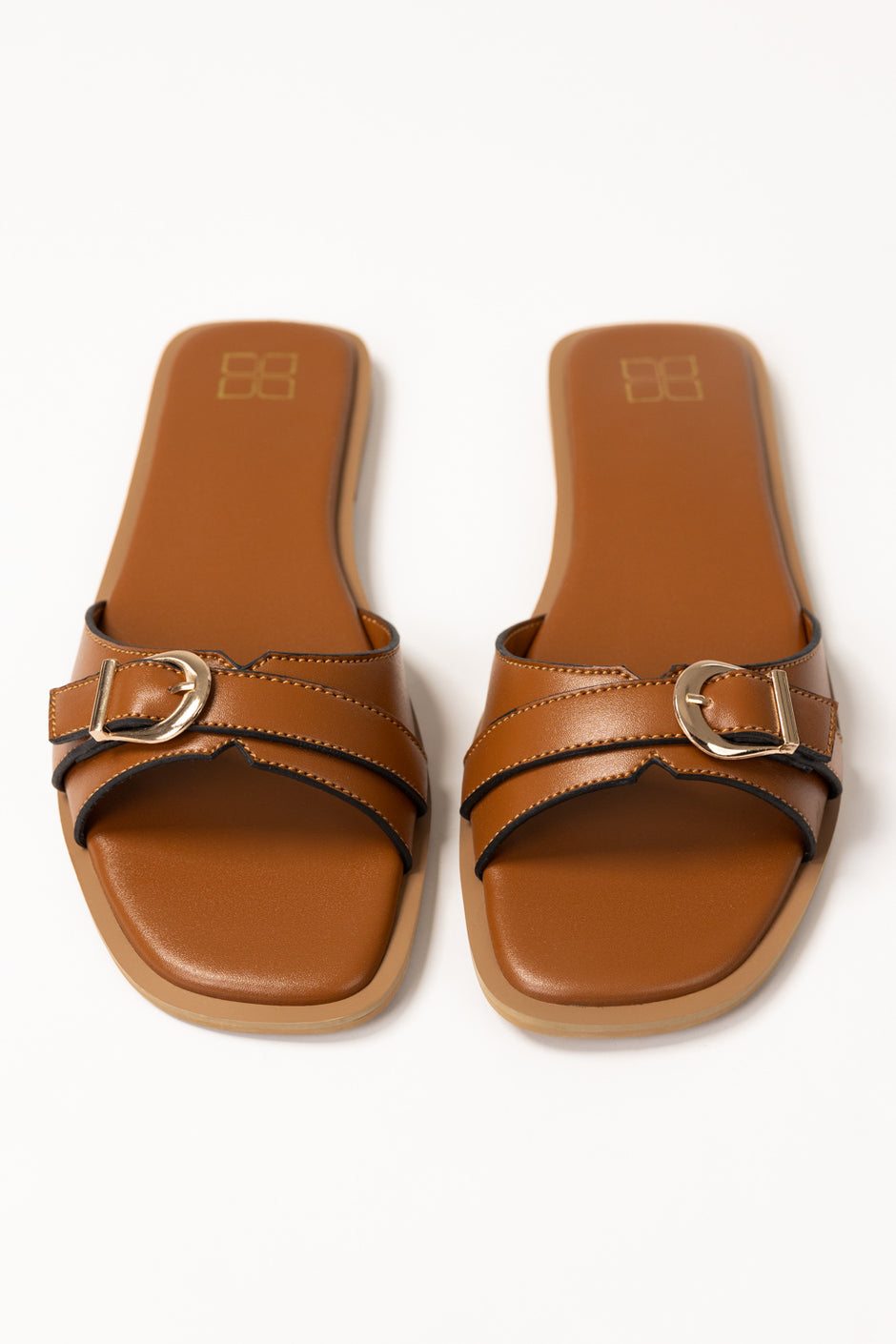 Tan Slippers