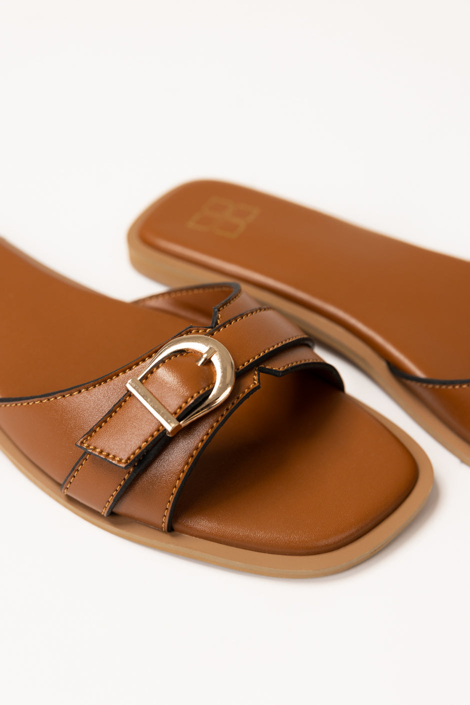 Tan Slippers