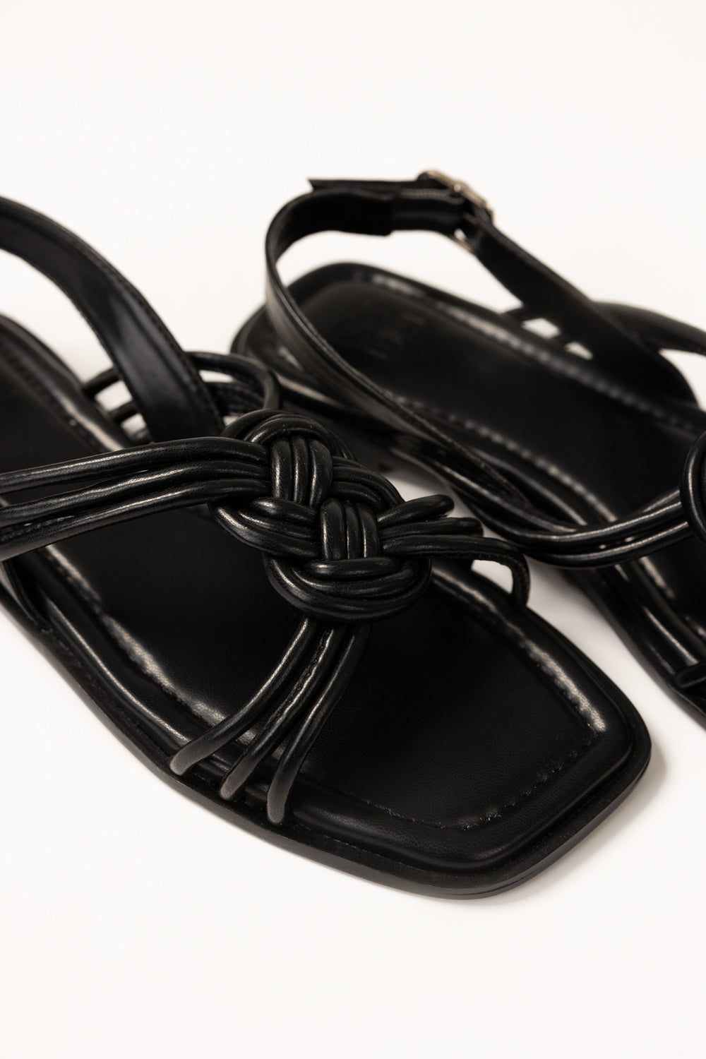Black Comfy Sandal