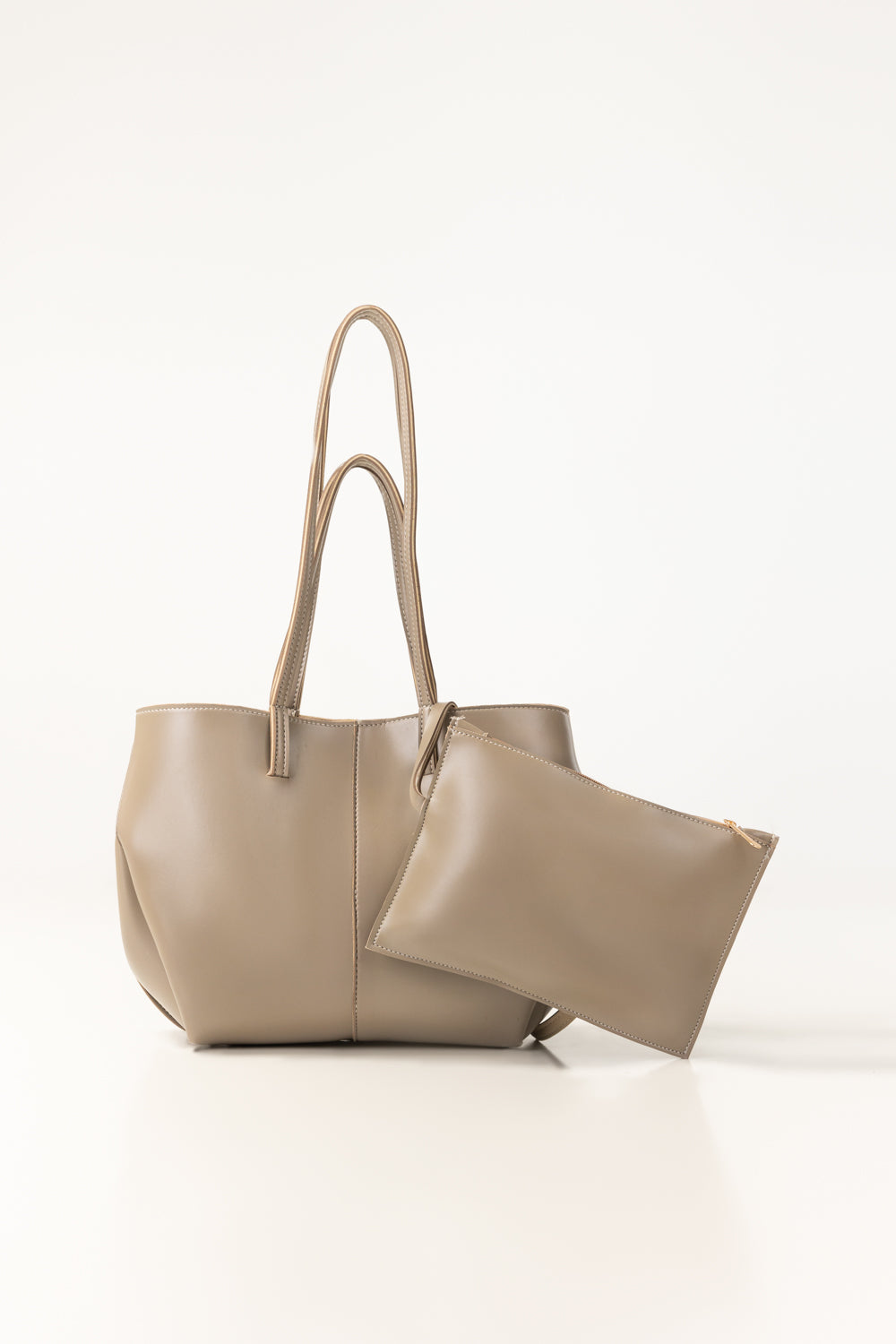 Light Grey Tote Bags IBS-TTB26-044