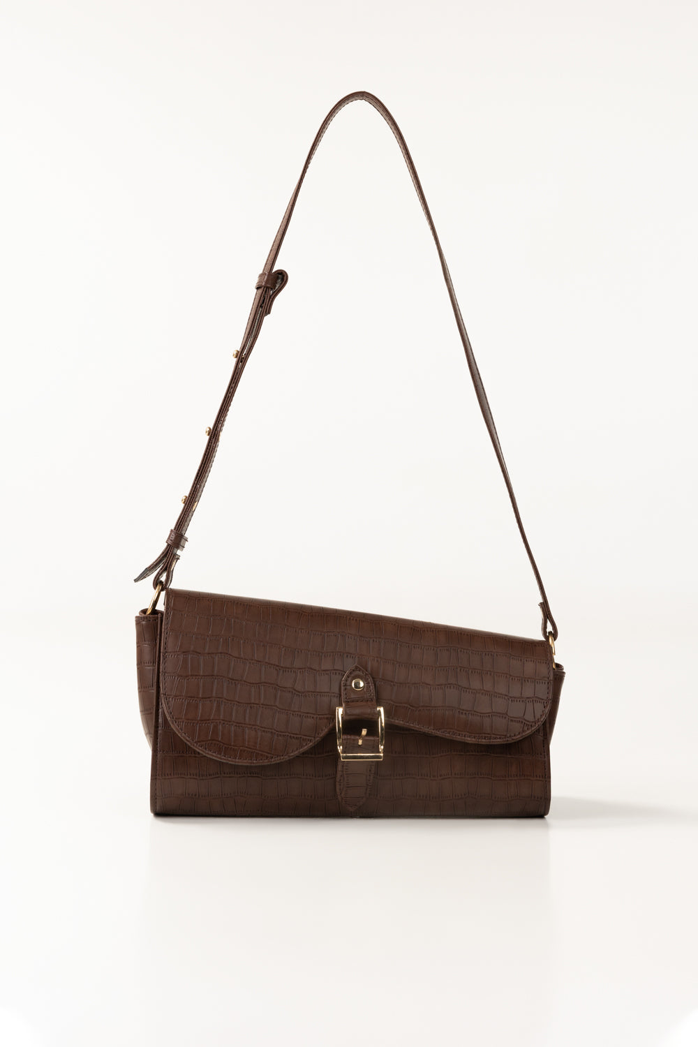 Dark Brown Cross Body Bag IBS-CBB26-012