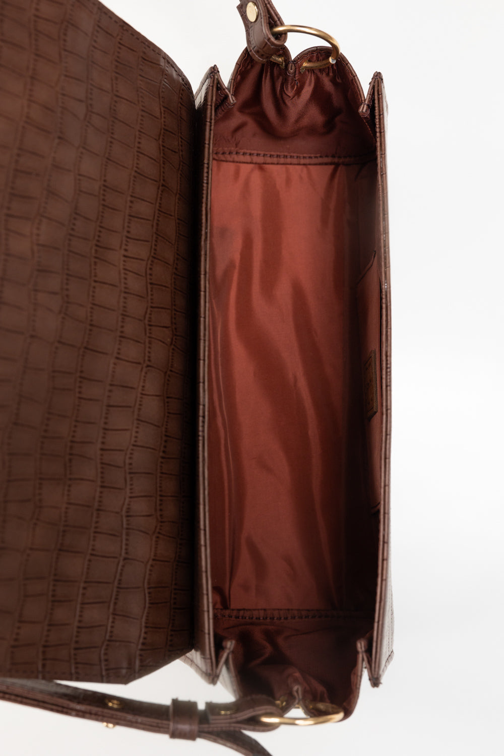 Dark Brown Cross Body Bag IBS-CBB26-012