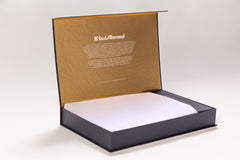 White Unstitched Fabric With Gift Box X-Series - Exclusive Collection Aquamarine