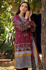 2 Piece Digital Printed Cambric Shirt With Lawn Dupatta TCN-12007 A