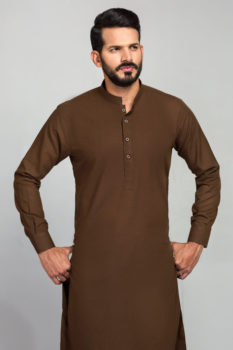 Khaki Brown Fancy Woven (OGD-07)
