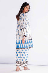 2 Piece Unstitched Jacquard Printed Suit with Lawn Trouser JT-42010