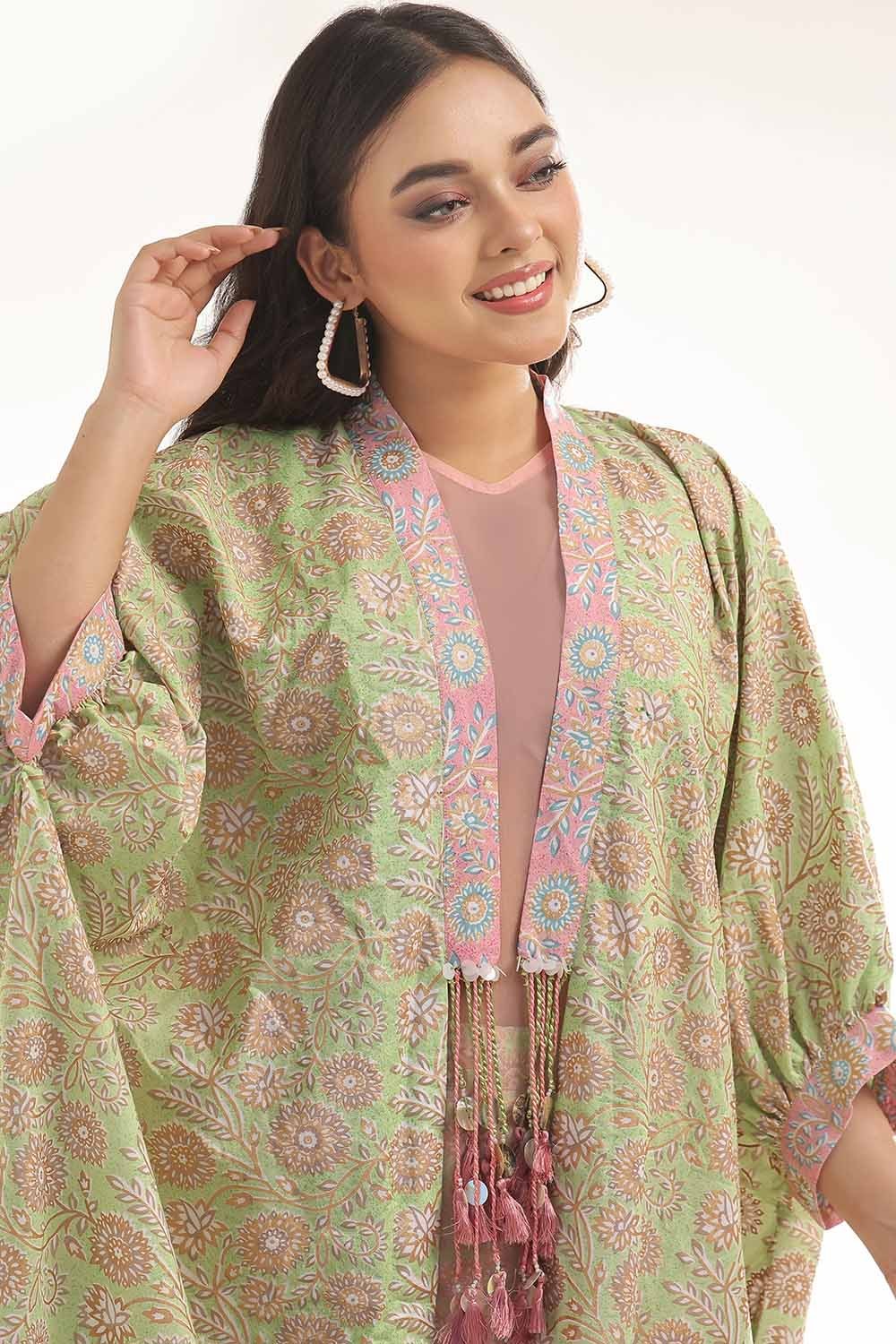 Unstitched Gold Printed Lawn Shirt SL-42034 B