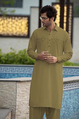 Mehandi SHAHTAJ LATHA Unstitched Fabric