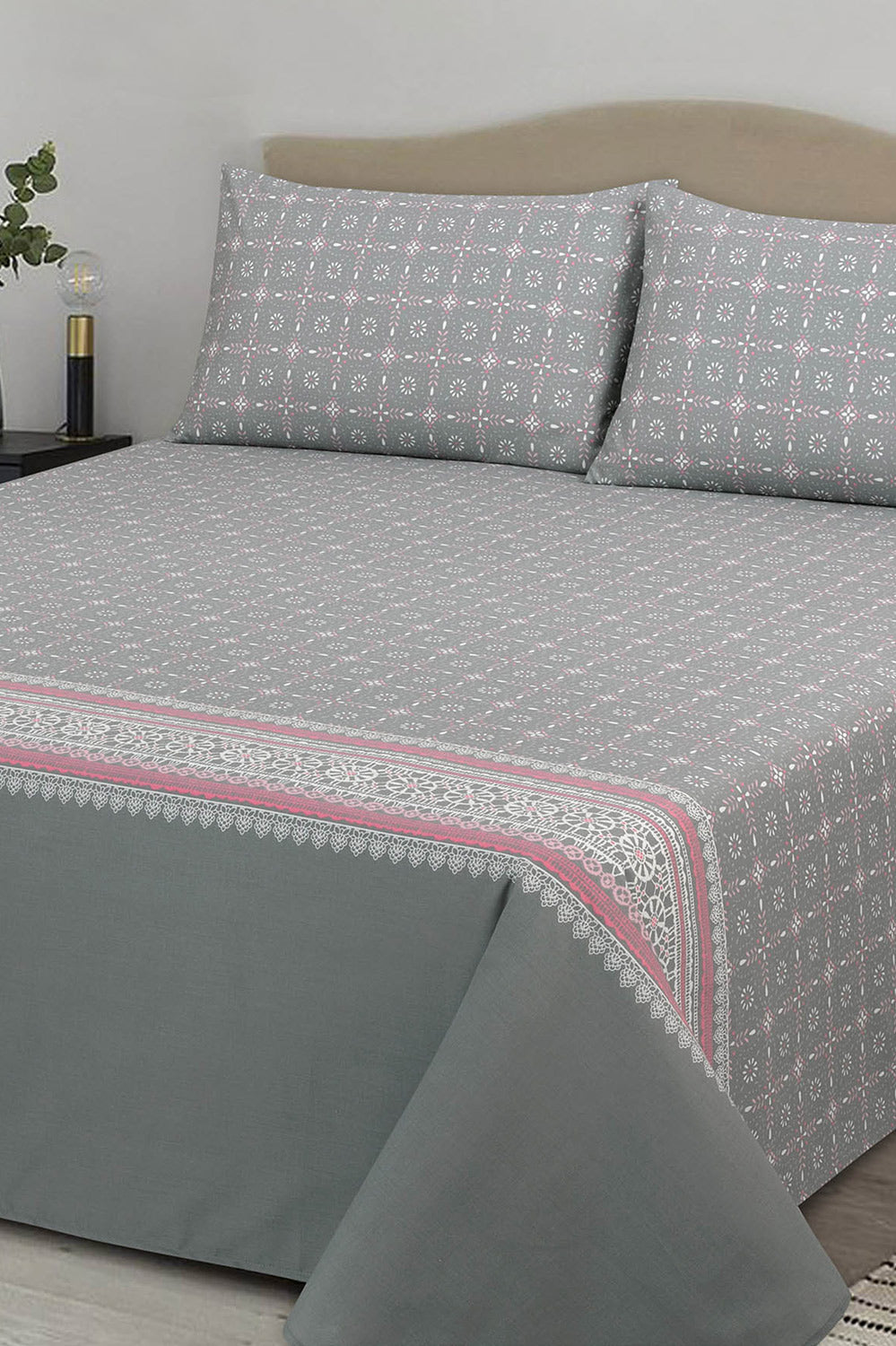 AW25-043 Printed Bed Sheet Set