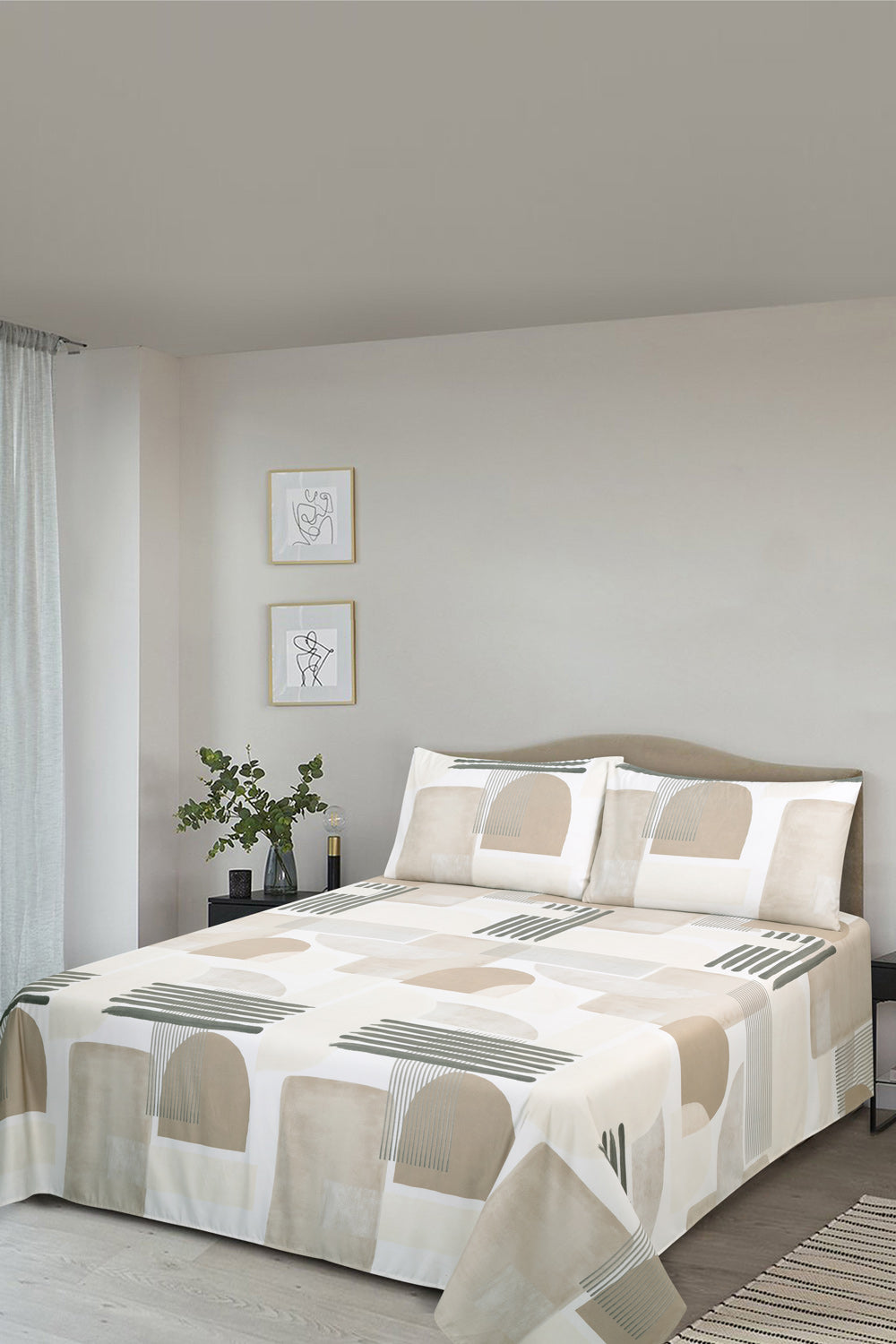 MFJP-019 Printed Bed Sheet Set
