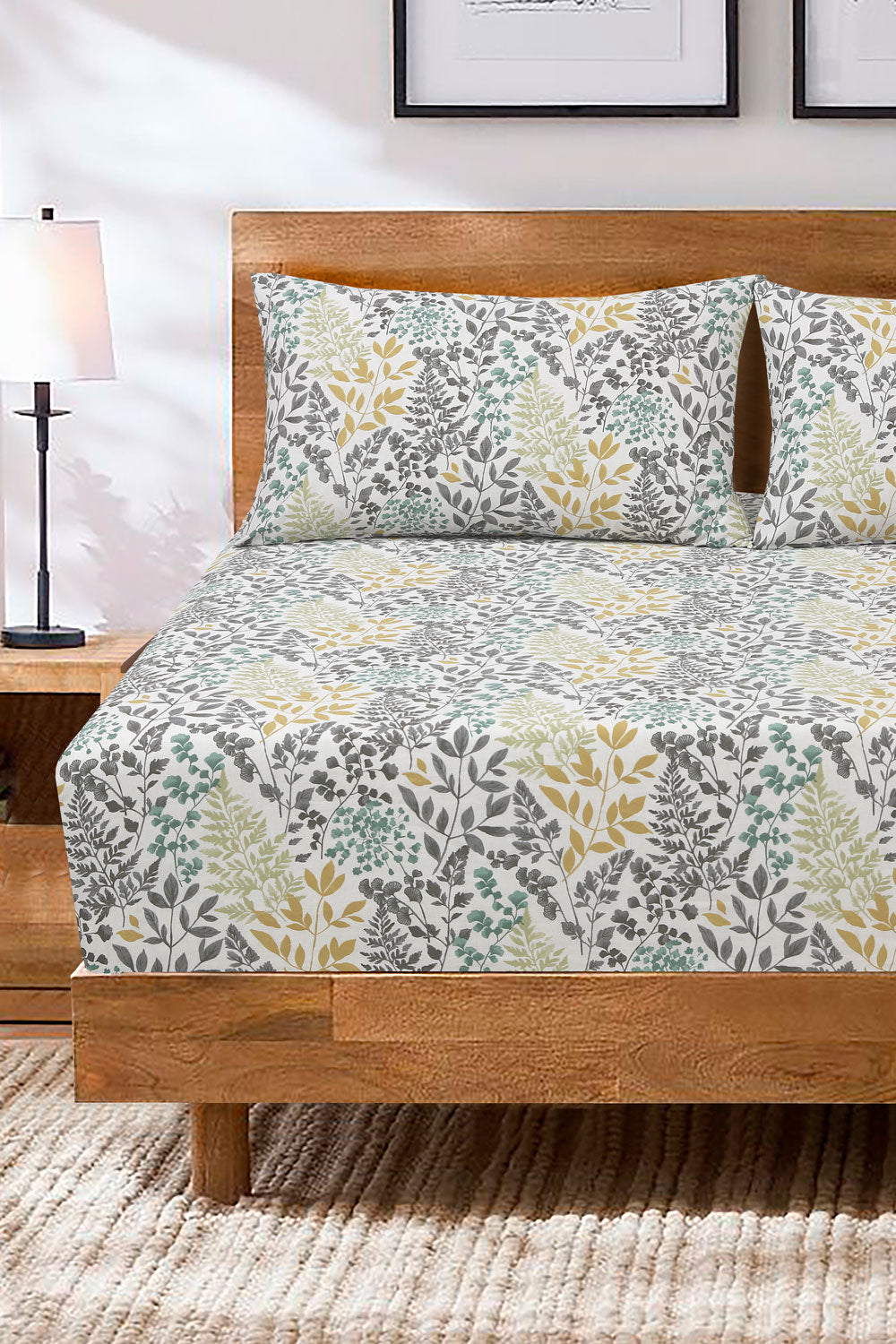Printed Fitted Sheet Set