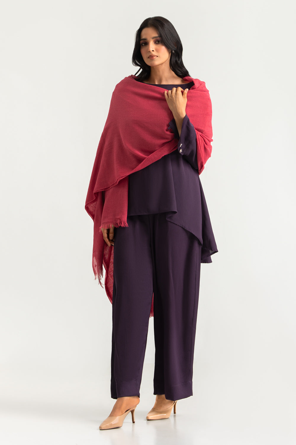 Acrylic Dyed Shawl