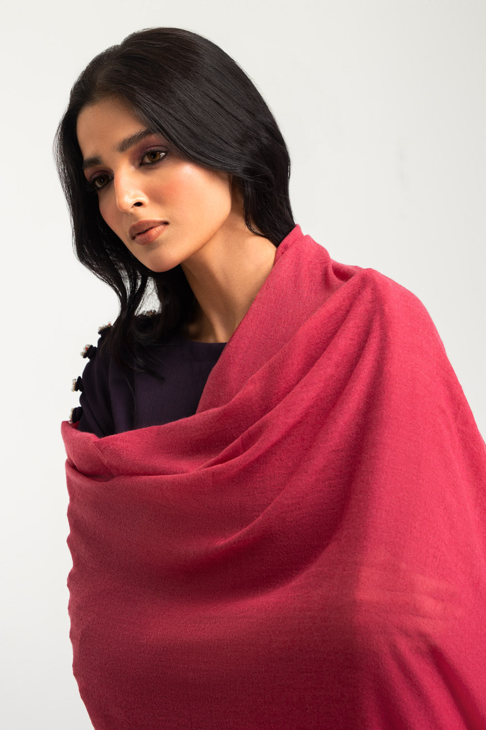 Acrylic Dyed Shawl