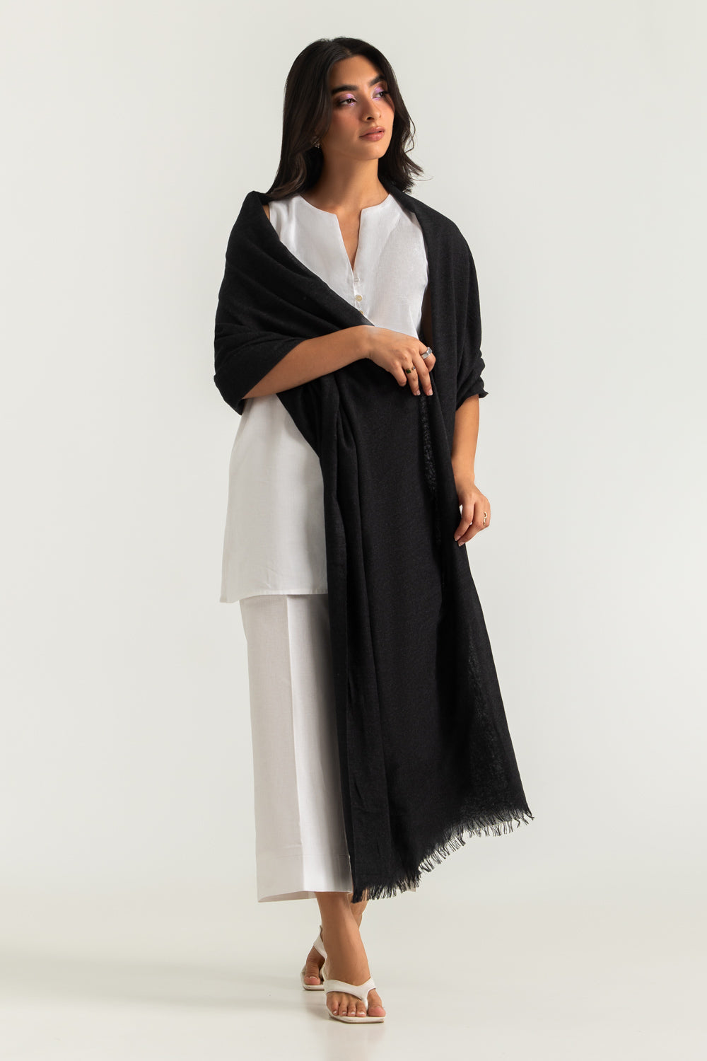 Acrylic Dyed Shawl