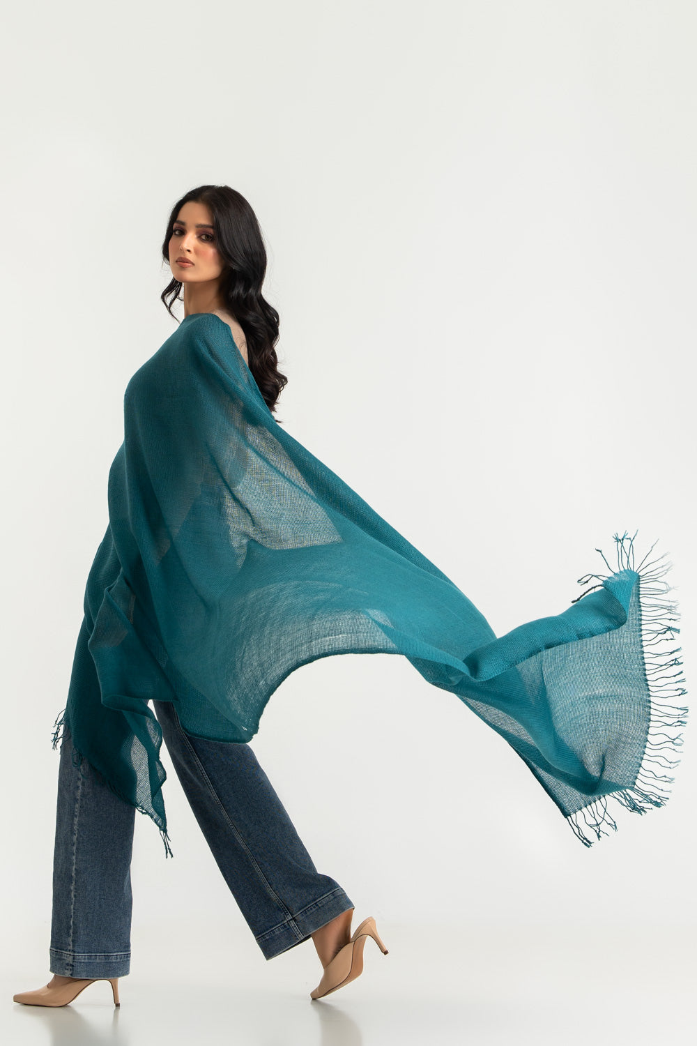 Acrylic Dyed Shawl