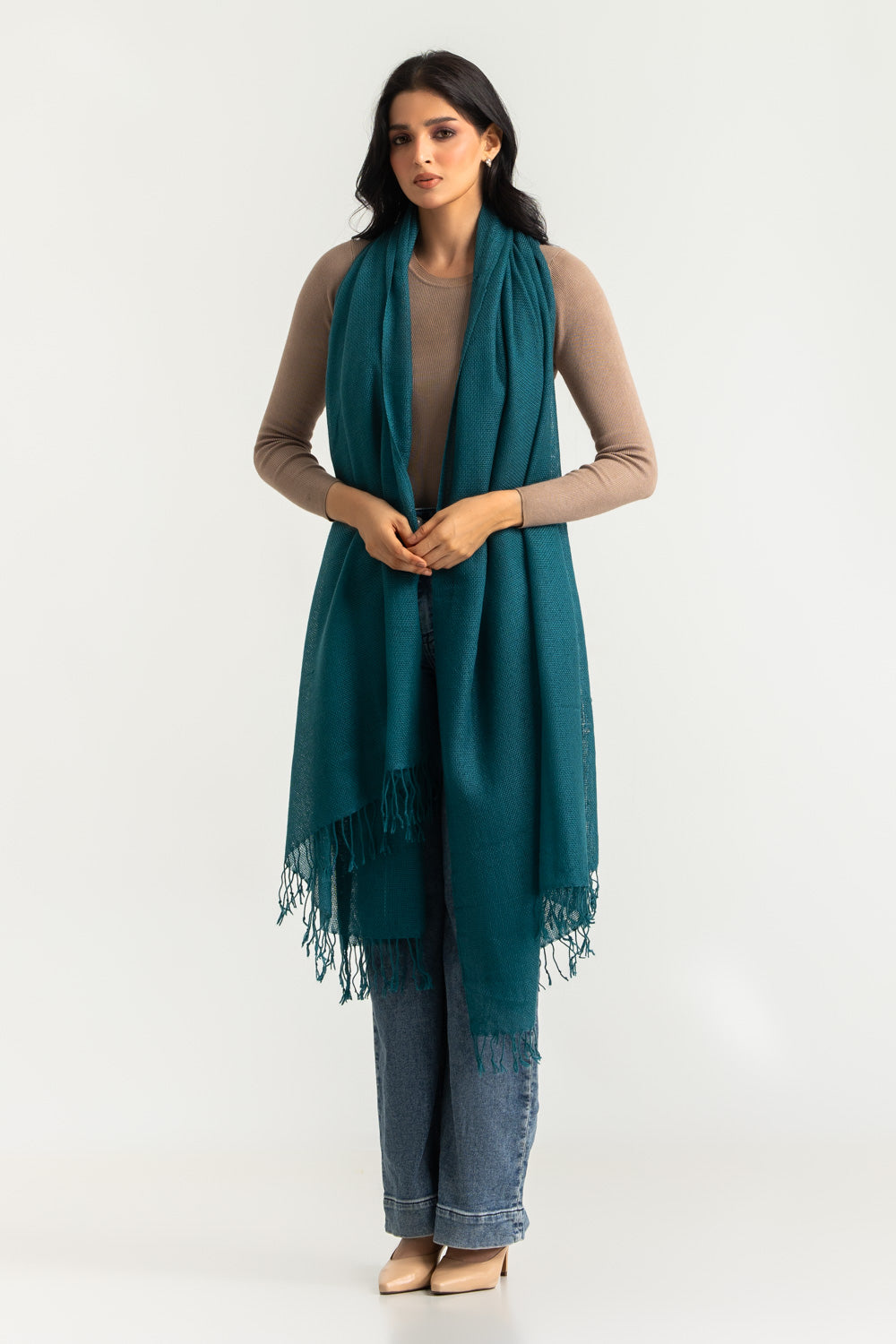 Acrylic Dyed Shawl