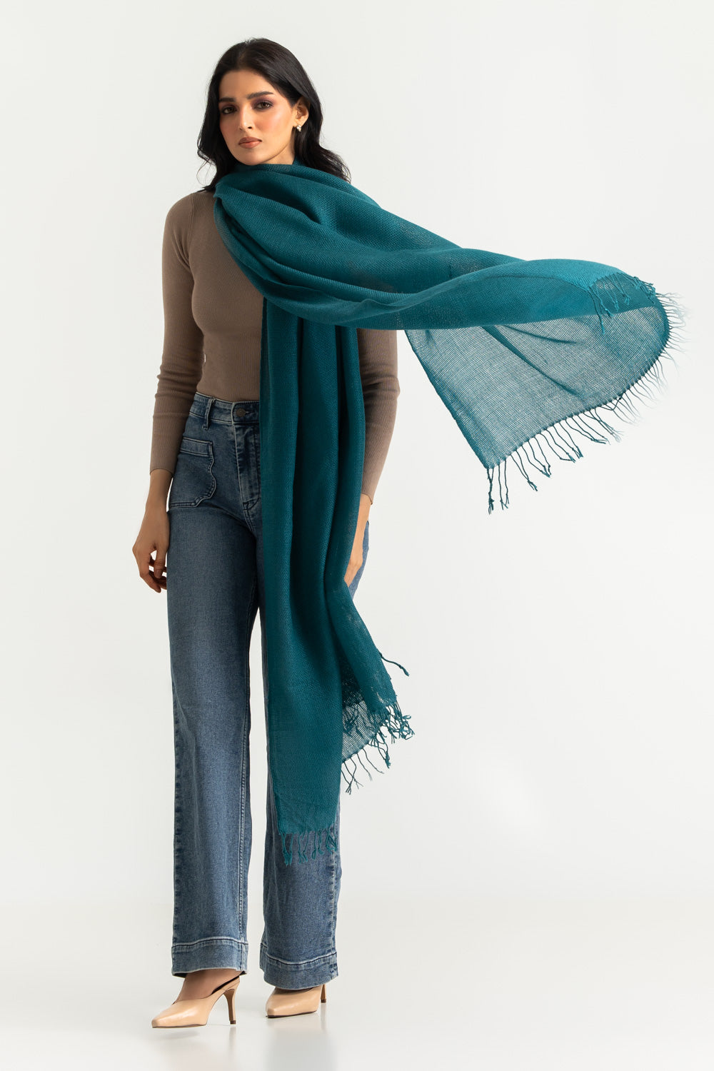 Acrylic Dyed Shawl