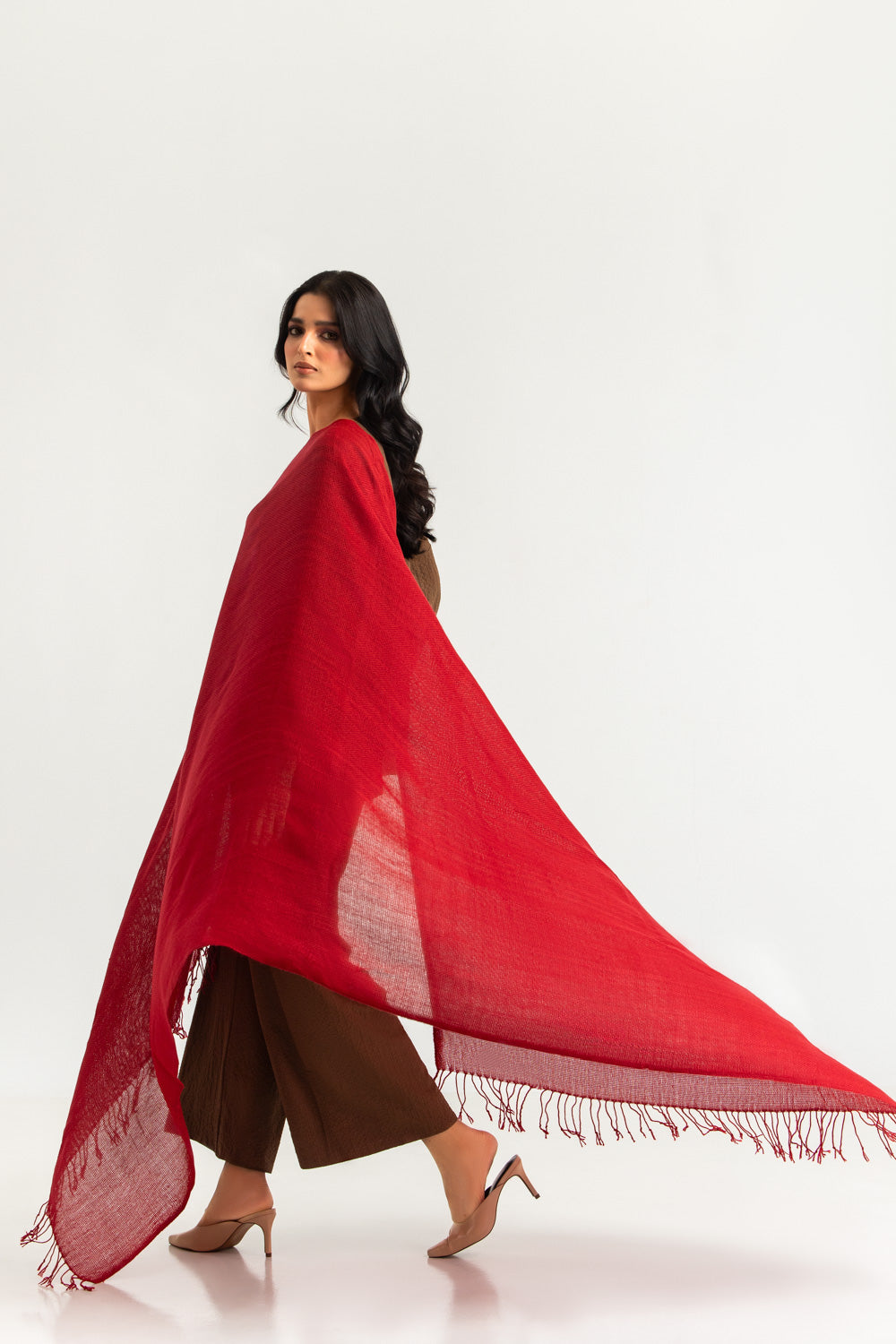 Acrylic Dyed Shawl