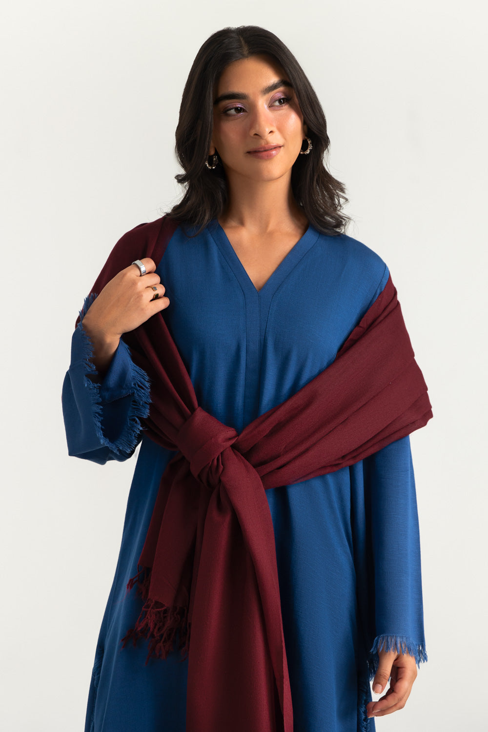 Acrylic Dyed Shawl