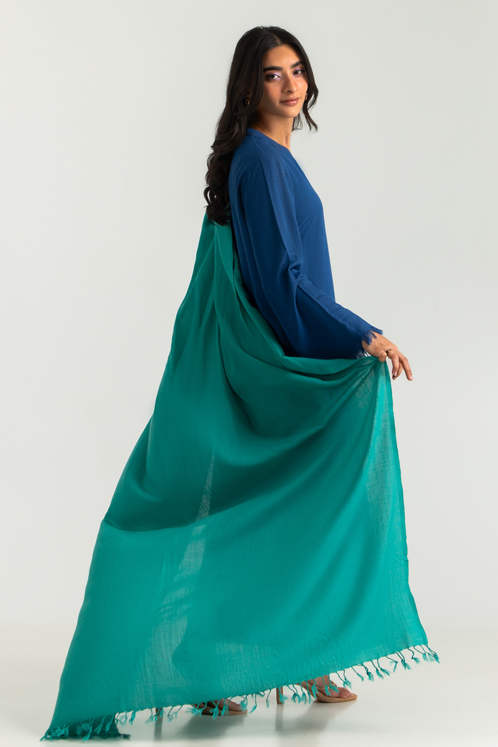 Acrylic Dyed Shawl