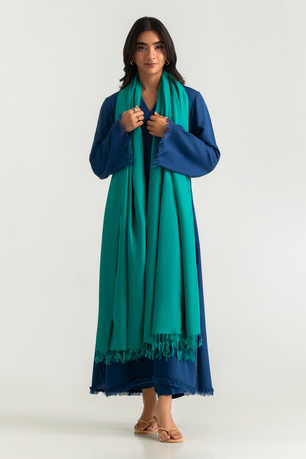 Acrylic Dyed Shawl