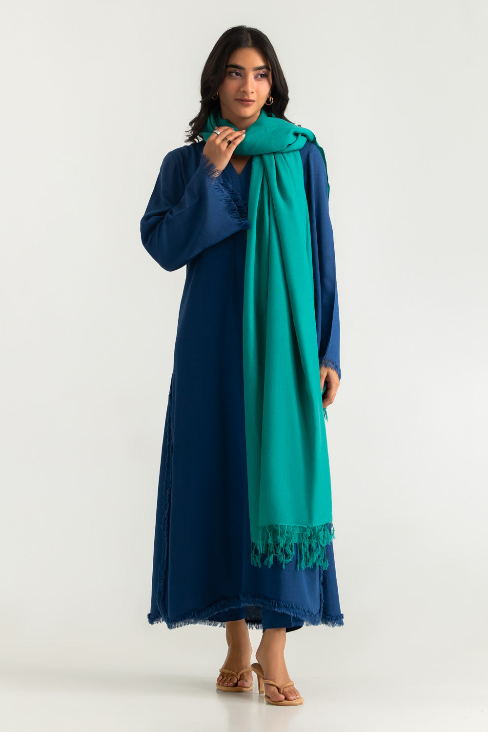 Acrylic Dyed Shawl