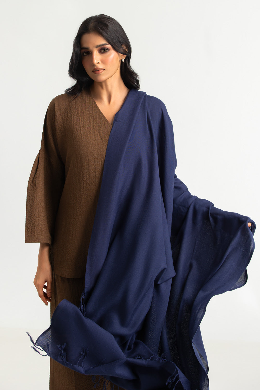 Acrylic Dyed Shawl