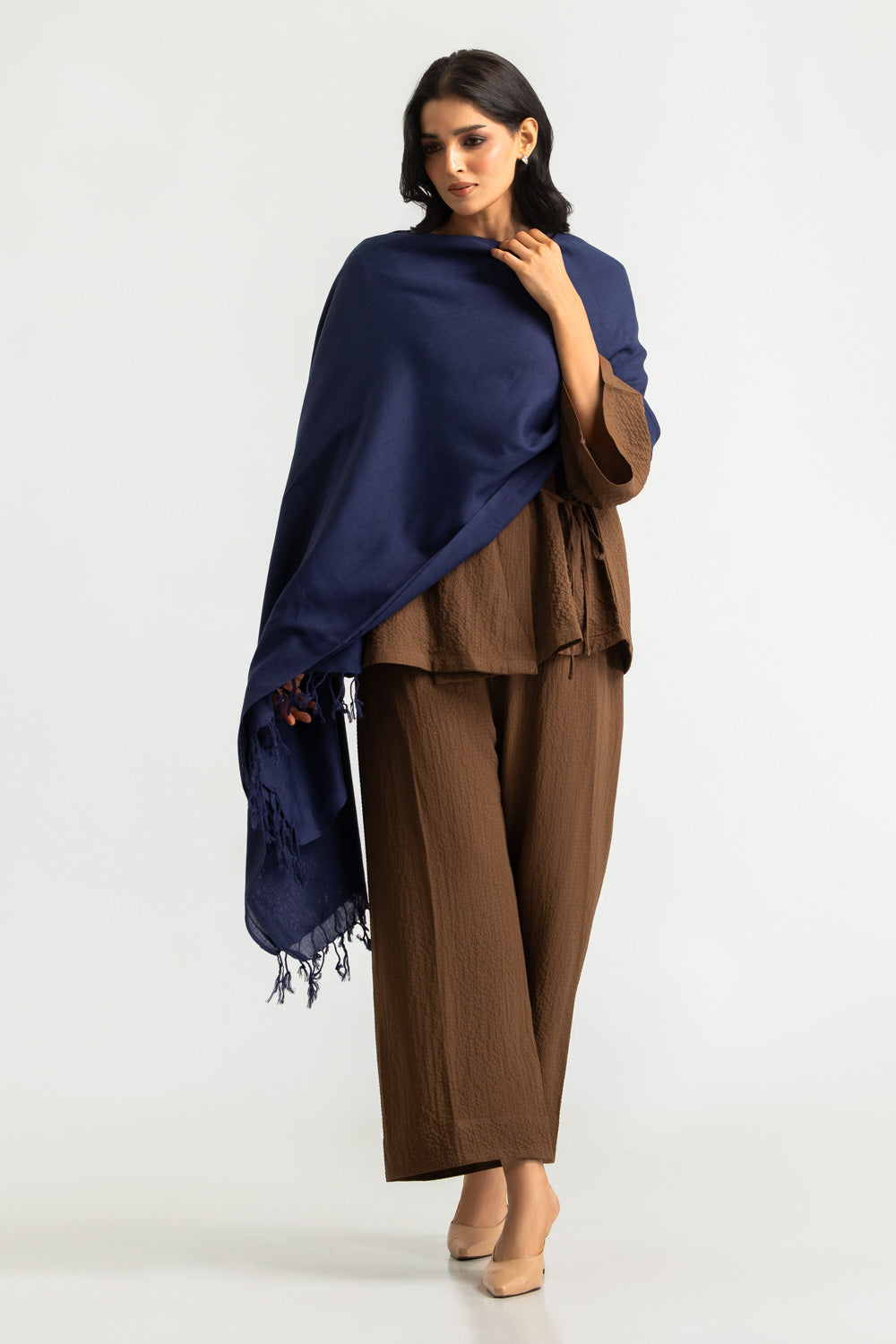 Acrylic Dyed Shawl