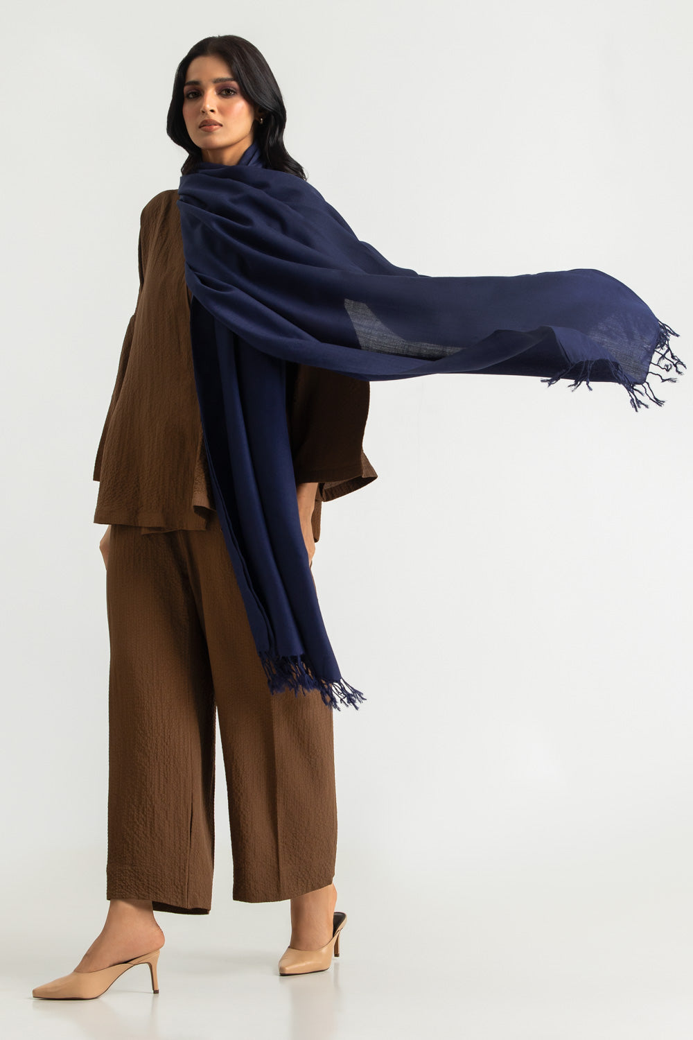 Acrylic Dyed Shawl
