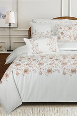 Afterglow T-400 Embroidered Quilt Cover Set