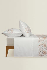 Afterglow T-400 Embroidered Quilt Cover Set