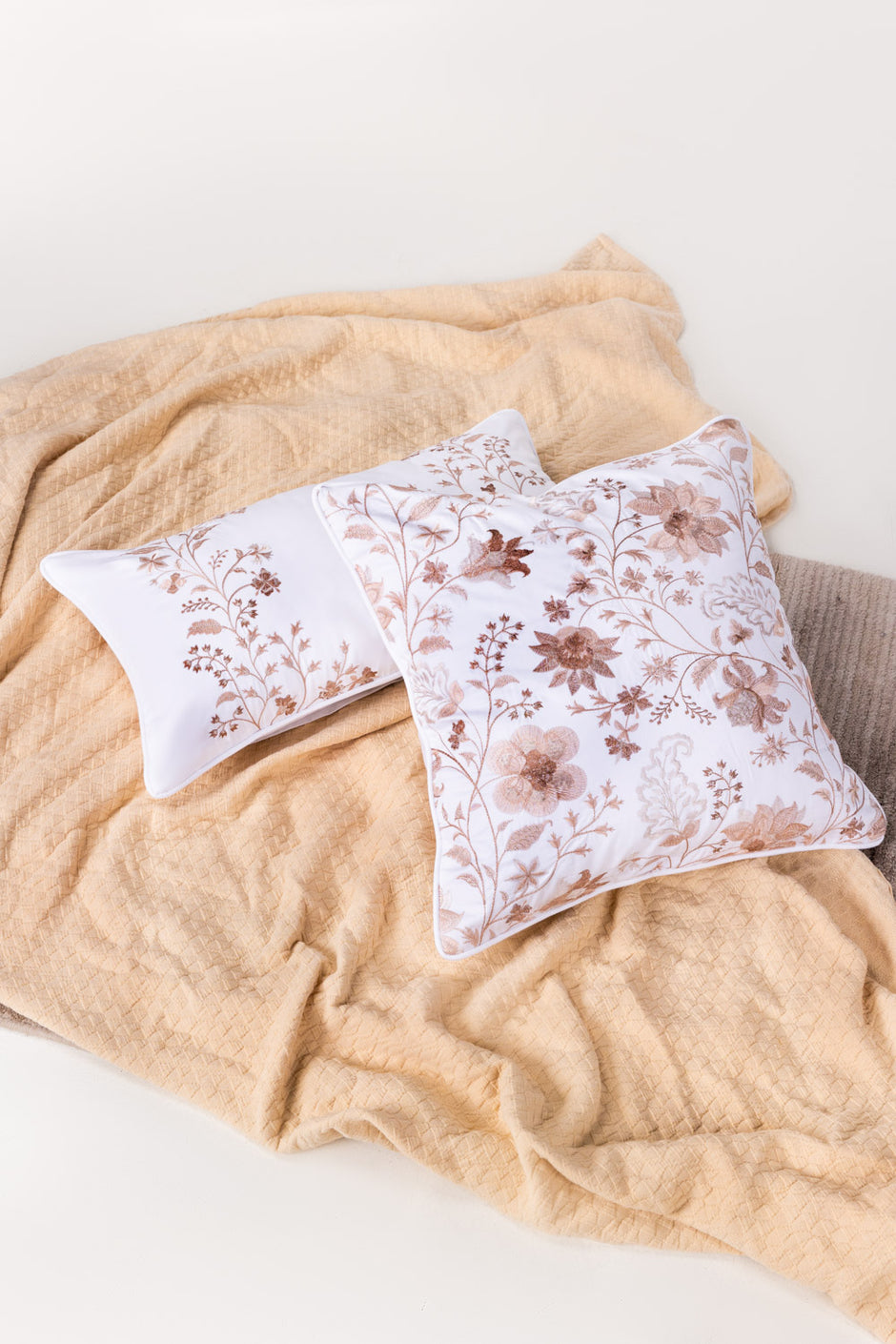 Afterglow T-400 Embroidered Square Cushion Cover