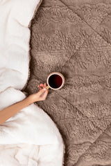Almondine Fleece Comforter