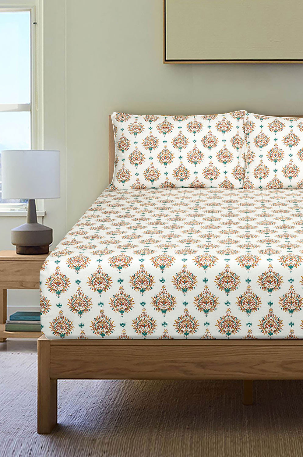 Amber Charm T-150 Fitted Sheet Set