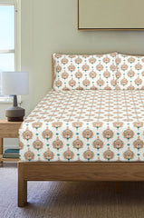 Amber Charm T-150 Fitted Sheet Set