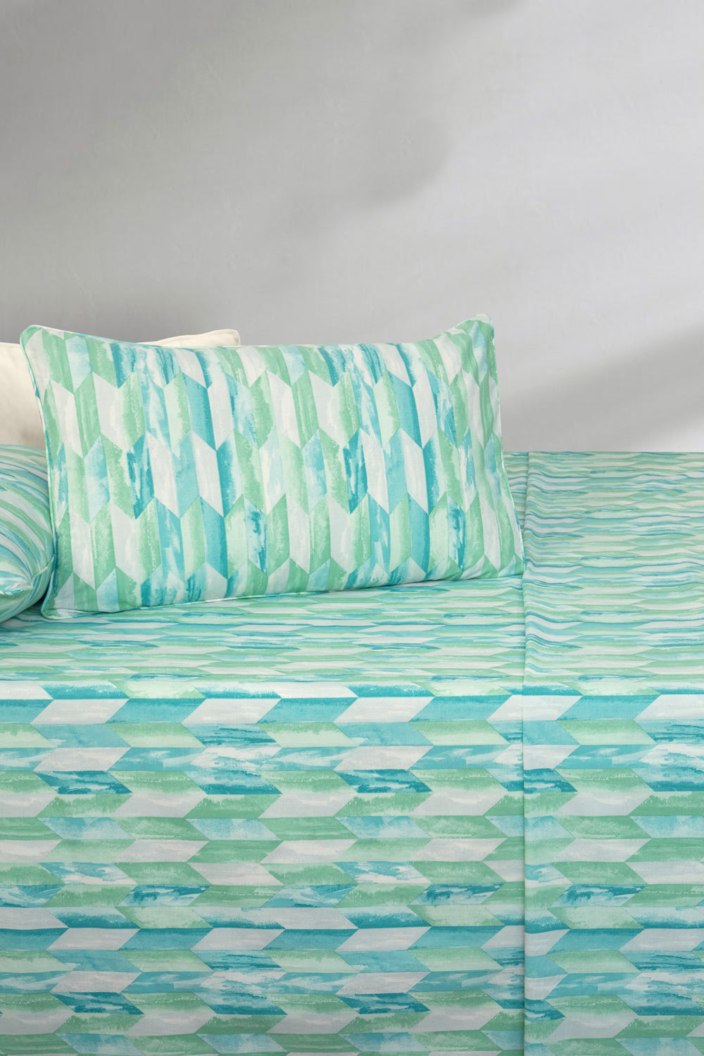 Aqua Prism Bed Sheet Set