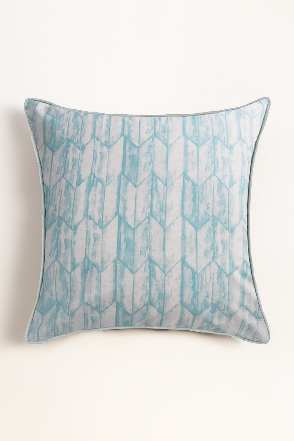 Aqua Prism Euro Sham Cushion Cover