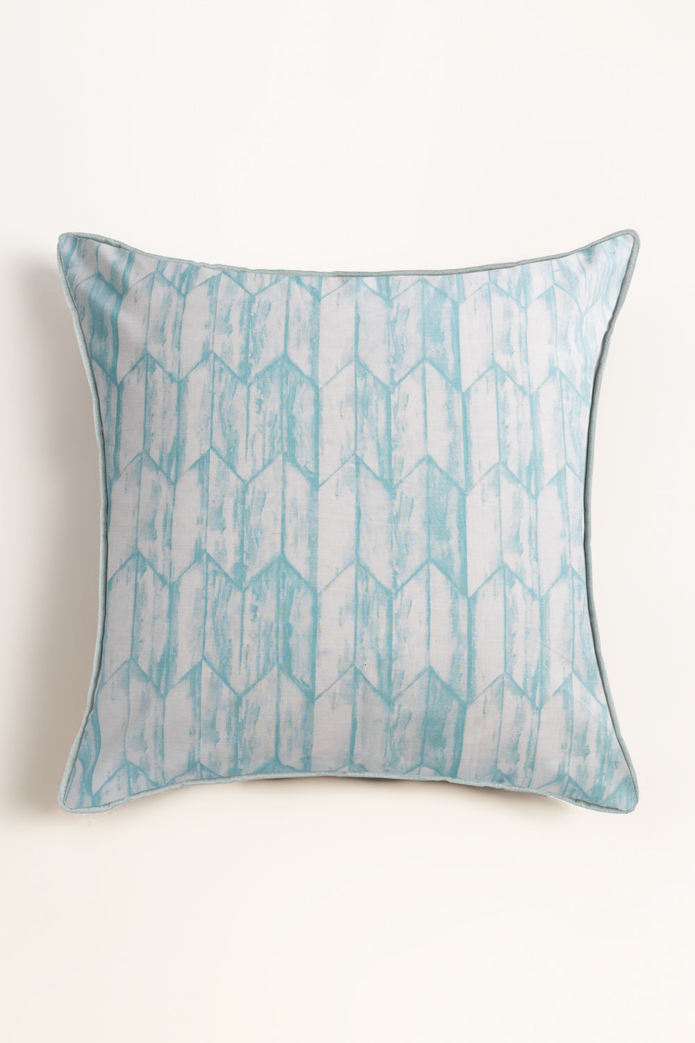 Aqua Prism Euro Sham Cushion Cover