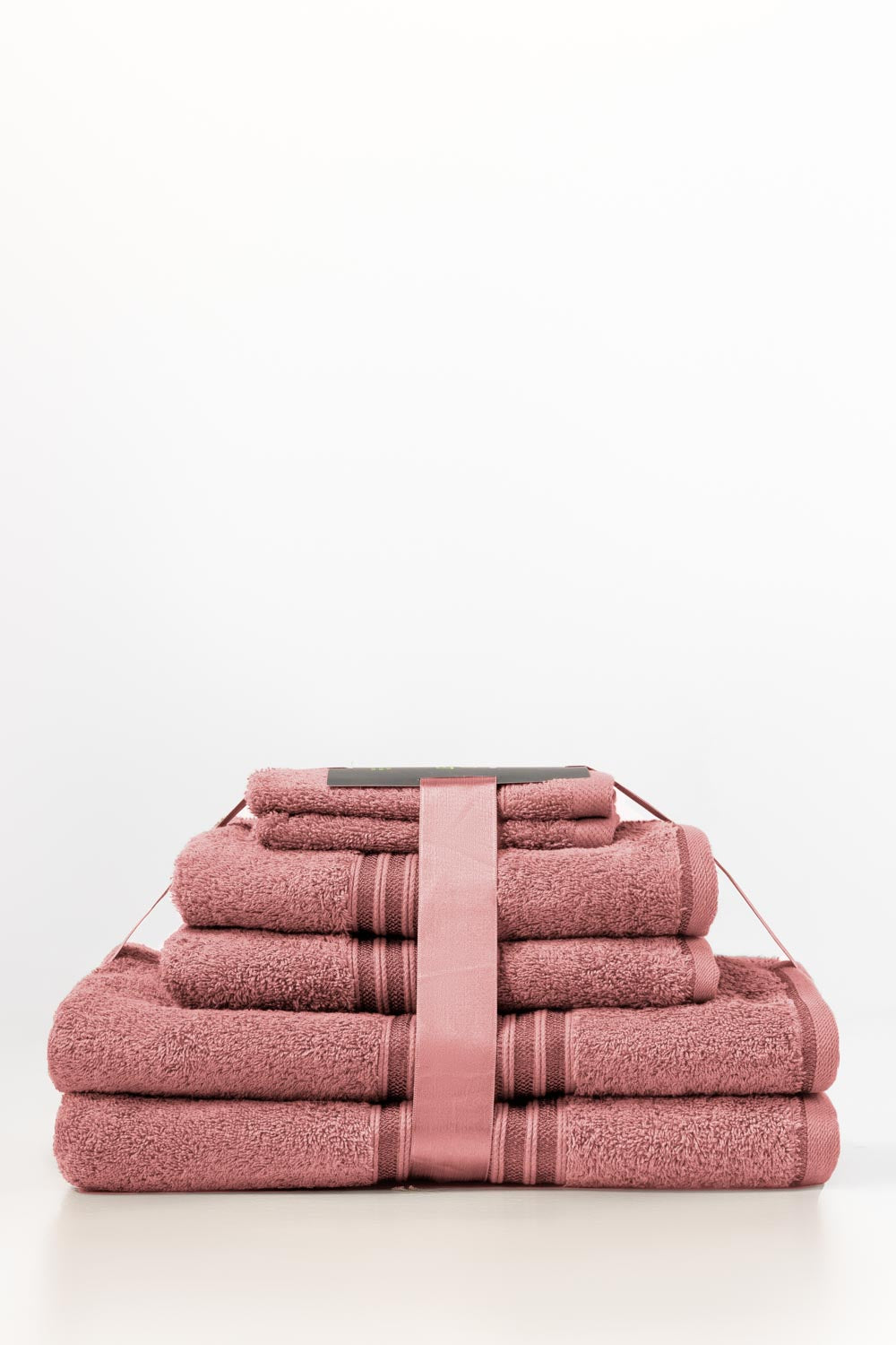Ash Rose 6Pcs Combed  Towel Set