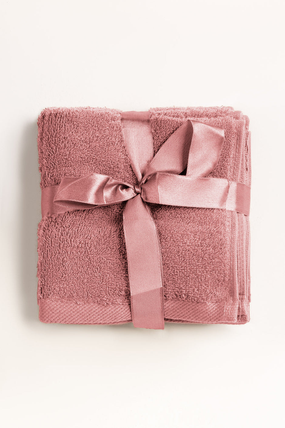 Ash Rose 4 Pcs Combed Face Towel Set