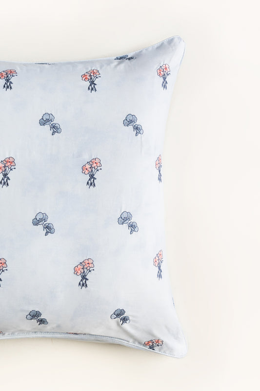 Azure bud T-300 Euro Sham Cushion Cover