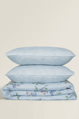 Azure bud T-300 Quilt Cover Set