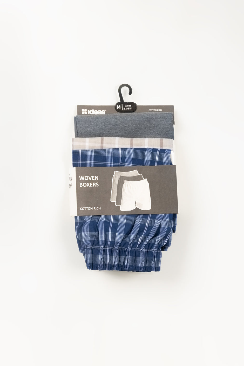 Assorted Woven Boxers (Pack of 3)