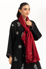 Herringbone Embroidered Stole SH-25-131