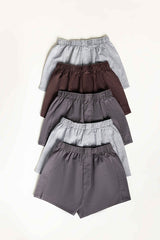 Assorted Woven Boxers (Pack of 5)
