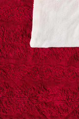 Beet Red Fleece Comforter