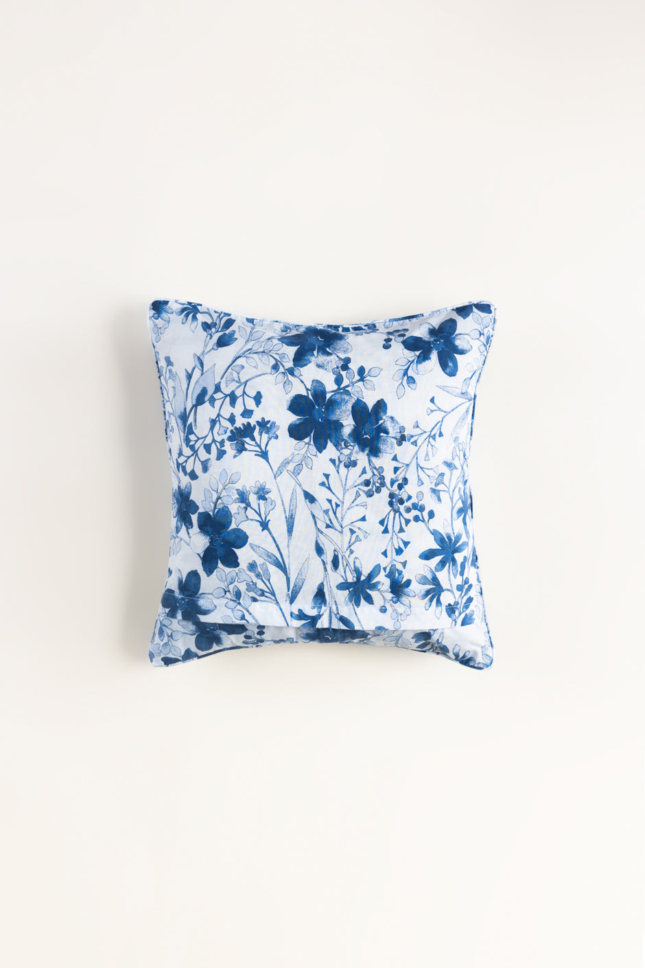 Bijou Blue Square Cushion Cover