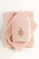 Blossom 3pcs Embroidered Towel Set
