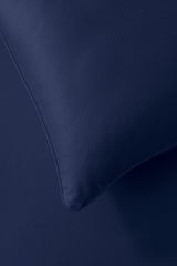 Blue Cube Dobby Bed Sheet Set